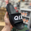 Chinelo Qix Slide Full Eva Nuvem PRETO E BRANCO