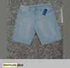 Bermuda jeans plus size