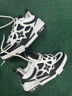 TENIS LV TRAINER IMPORTADO BRANCO E PRETO na internet