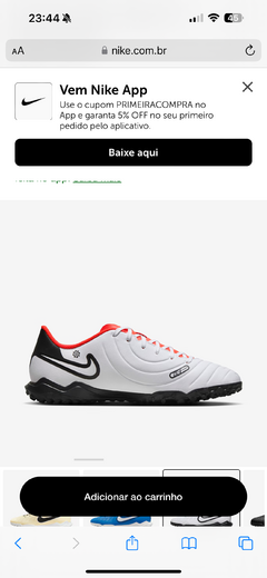 Chuteira Nike Tiempo 10 Club Society - loja online