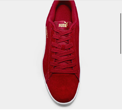 Tênis Puma Smash V2 - Vermelho+Dourado - styletenis