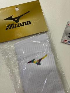 Meia Branca Cano alto Mizuno - comprar online