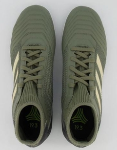 Chuteira Adidas Predator 19.3 TF Society Verde - loja online