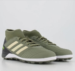 Chuteira Adidas Predator 19.3 TF Society Verde na internet