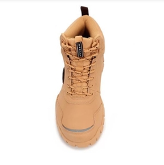 Bota Couro Oakley Mod Patrol Masculina - Bege na internet