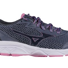 Tênis Mizuno Jet 3 Feminino Grafite e Rosa Style tenis - comprar online