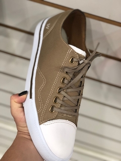 Tênis West Coast Básico Masculino - Mostarda - styletenis