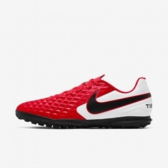 CHUTEIRA SOCIETY TIEMPO LEGEND 8 CLUB TF VERMELHA NIKE - styletenis