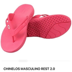 Chinelo Oakley Rest 2.0 Feminino - Rosa