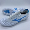 CHUTEIRA MIZUNO MORELIA NEO 3 MADE IN JAPAN- BRANCO/AZUL