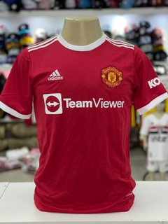 Camiseta de Time Manchester United Home 21/22 Tailandesa