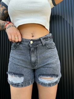 Short Francia Gris - Nissie Denim