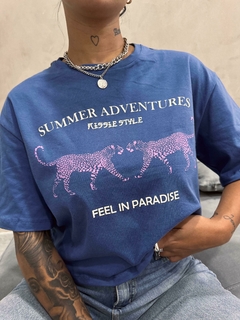 Remera Crop Top Adventure