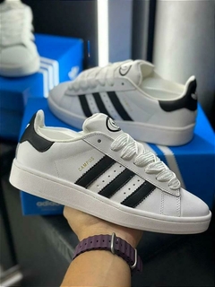 Tênis Adidas Campus Branco/ Preto