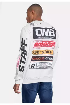 Moletom Onbongo Staff Off White - PRODUTO ORIGINAL - comprar online