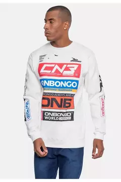 Moletom Onbongo Staff Off White - PRODUTO ORIGINAL - Bruno Marcas