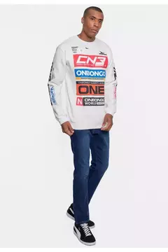 Moletom Onbongo Staff Off White - PRODUTO ORIGINAL - loja online