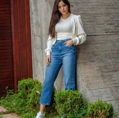 Calça Jeans Mom Cintura Alta - loja online