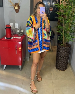 Kimono Estampa Tropical - comprar online