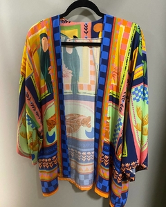 Kimono Estampa Tropical - Dona Chica