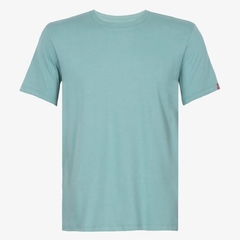 CAMISETA MASCULINA LEVI'S SLIM DETALHE MANGA | AZUL CLARO