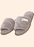 CHINELO SLIDER FLEECE CINZA