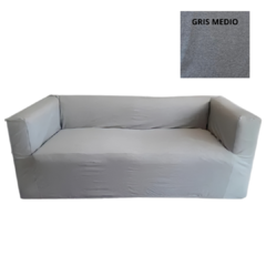 Funda Sillón Mónaco Elastizada Cubo - 3 Cuerpos (1,90 Mtr)