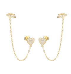 AROS TWIN CUFF HEART 1003