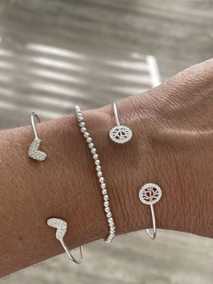 PULSERA DE PLATA 925 Y CIRCONES ARBOL DE LA VIDA MARTINA 1000 - comprar online