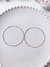Argola de Prata 6,0 cm Fio Quadrado - comprar online