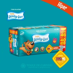 FRALDA DESCARTAVEL BABY SCOOBY DOO HYPER 1 PACOTE TAMANHO XXG COM 46UN