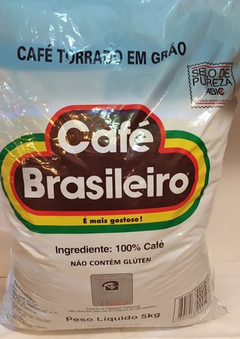 Café em Grãos Torrado Brasileiro 5KG