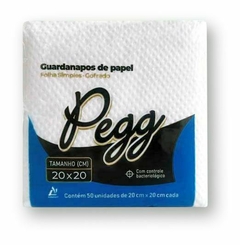 GUARDANAPO DE MESA PEQ PEGG 20X23 C/50F na internet