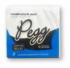 GUARDANAPO DE MESA PEQ PEGG 20X23 C/50F - loja online