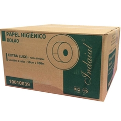 Papel Higiênico Institucional Folha Dupla 8x300m Extra Luxo Indaial