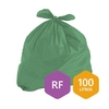 Saco de Lixo 100L 100Un Verde