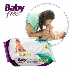 LENCO UMEDECIDO PACOTE 100 UN BABY FREE - comprar online