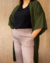 Kimono Viscolinho Longo Plus - TuttiStore | Moda Feminina Casual