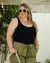 Regata Malha Plus Size