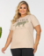 T-Shirt Algodão Be True Plus Size