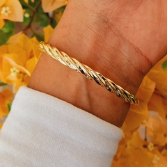 Bracelete Ref. 2056 6 | Banhado a 1 milésimo de Ouro com camada de verniz e anti alérgico