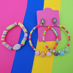 Conjunto Pulseira + Brinco | 5033 3