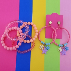 Conjunto Pulseira + Brinco | 5033 5