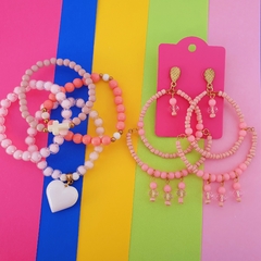 Conjunto Pulseiras + Brinco