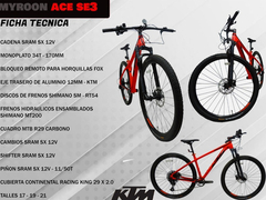 Bicicleta MTB KTM MYROON Ace Se3 - Cuadro Carbono - comprar online