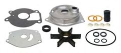 12014 - Kit completo bomba agua Mercury 2T 15, 18, 20, 25 hp XD y 4T 9.9, 15 Big Foot