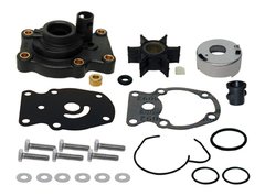 12070 - Kit completo bomba agua Evinrude Johnson 2 cil Crossflow 20, 25, 35 Thru-Prop (80-05)