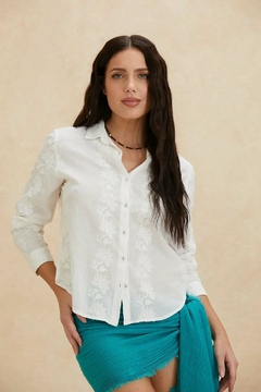 CAMISA LEROS BLANCA