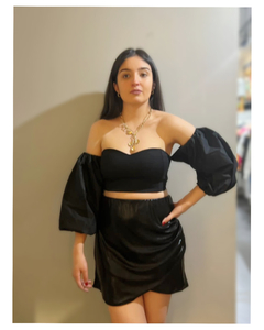 TOP Another Friday night - NEGRO - tienda online