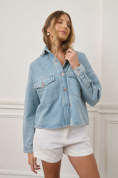 CAMISACO SONIA RW LIGHT BLUE - comprar online